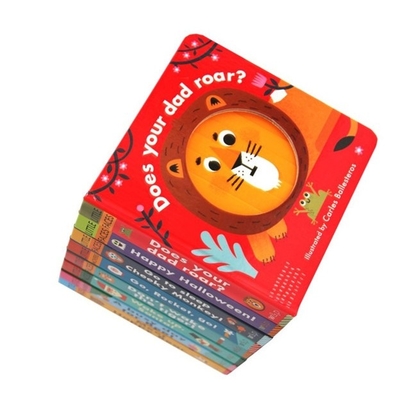 Impression de livres en carton pour enfants anglais Impression de livres en carton