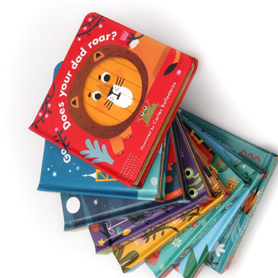 Impression de livres en carton pour enfants anglais Impression de livres en carton