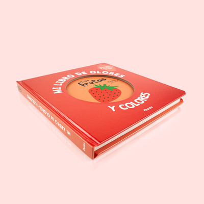Livre adapté aux besoins du client de conseil d'enfants imprimant des livres favorables à l'environnement de parfum de catégorie comestible