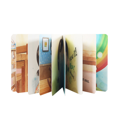 Impression de livre de photo pour enfants livre d'images de puzzle cognitif d'illumination