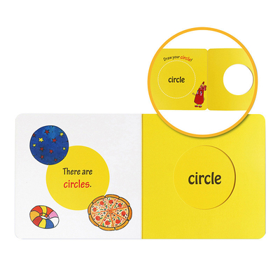 Impression de livre de photo pour enfants livre d'images de puzzle cognitif d'illumination