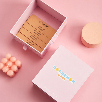 Boîte en carton rigide d'impression faite sur commande d'AI PDF PSD belle boîte en carton de stockage de cadeau