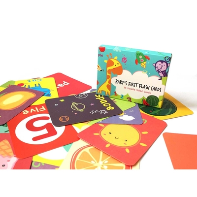Cartes instantanées faites sur commande éducatives écologiques d'apprentissage tôt pour des enfants