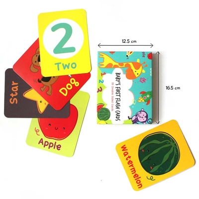 Cartes Flash d'activité de carte Flash éducatives en papier Kraft CCNB pour les enfants de 8 ans