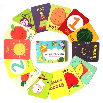 Cartes Flash d'activité de carte Flash éducatives en papier Kraft CCNB pour les enfants de 8 ans