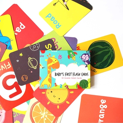 Cartes Flash d'activité de carte Flash éducatives en papier Kraft CCNB pour les enfants de 8 ans