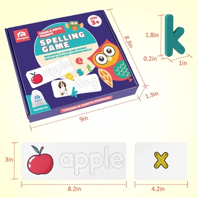 Cartes instantanées éducatives à la maison de carte instantanée d'apprentissage d'impression faite sur commande pour des enfants