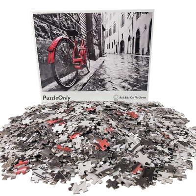 1000pcs puzzle fait sur commande de forme différente 1 impression de couleur