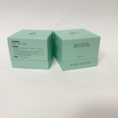 Personnalisation de la boîte de papier à l'huile essentielle de crème de masque FSC SGS