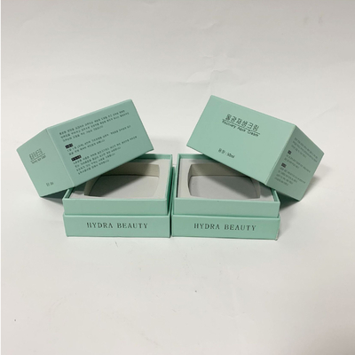 Personnalisation de la boîte de papier à l'huile essentielle de crème de masque FSC SGS