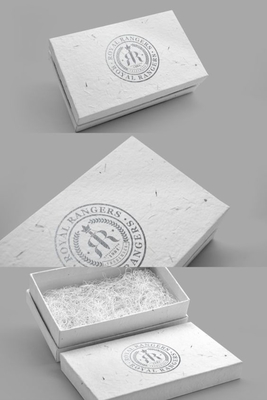 Personnalisation de la boîte d'emballage en papier de protection de l'environnement à usages multiples