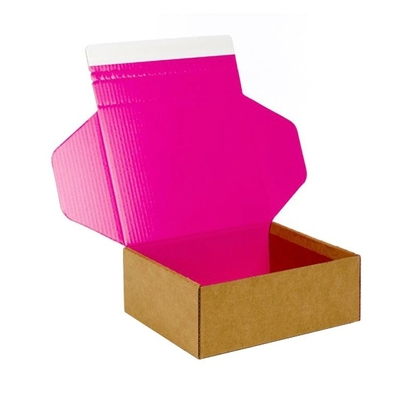 Boîtes d'expédition colorées par stratification mate de lustre de boîte d'expédition de courrier de couleur de Pantone