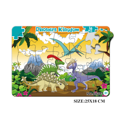 Puzzle adulte de carton de puzzle fait sur commande de couleur de CMJN