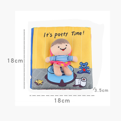 Impression tranquille de livre d'enfants d'enfant de livre de tissu de tissu de stratification de Matt de lustre
