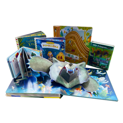 Impression de livre de diapositives pour enfants Pop Up