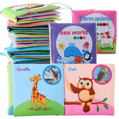 Jouets Montessori livres sensoriels pour nouveau-nés livres d'activités de base pour les compétences de vie pour les enfants de 18 mois