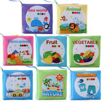 Jouets Montessori livres sensoriels pour nouveau-nés livres d'activités de base pour les compétences de vie pour les enfants de 18 mois