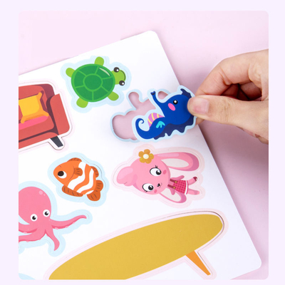 Livre d'activités d'apprentissage préscolaire pour tout-petits pour enfants 6&quot;X6&quot; à 10&quot;X10&quot;