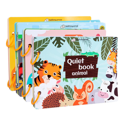 Livre d'activités d'apprentissage préscolaire pour tout-petits pour enfants 6&quot;X6&quot; à 10&quot;X10&quot;