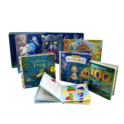 Livres de conseil d'enfants d'impression de livre de couverture rigide faits sur commande pendant 2 ans