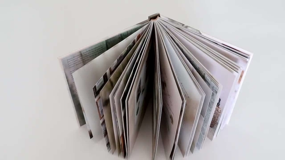 A3 A4 A5 Couverture rigide en vrac Édition de magazines Impression de livres photo d'art