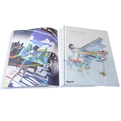 Livre à couverture rigide FSC SGS imprimant des livres photo d'art CMJN personnalisés