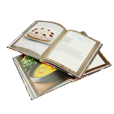 Impression de livre à couverture rigide personnalisée Impression de livre de recettes de cuisinier préféré de la famille