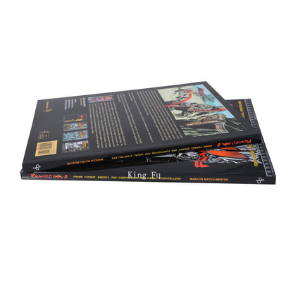 ODM d'OEM d'impression de bande dessinée de livres de photo de couverture molle faite sur commande de FSC