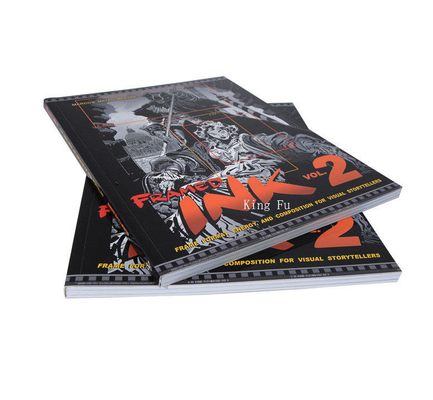 ODM d'OEM d'impression de bande dessinée de livres de photo de couverture molle faite sur commande de FSC