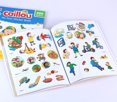 Service d'impression de livre broché en spirale du manuel éducatif 128gsm 140gsm 157gsm
