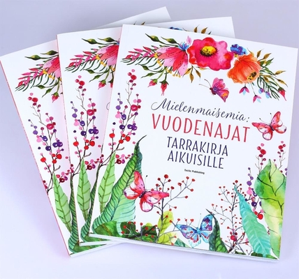 Service d'impression de livre broché en spirale du manuel éducatif 128gsm 140gsm 157gsm