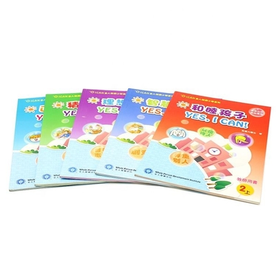 Impression de manuels pour enfants d'impression de livre à couverture souple ODM OEM