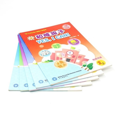 Impression de manuels pour enfants d'impression de livre à couverture souple ODM OEM