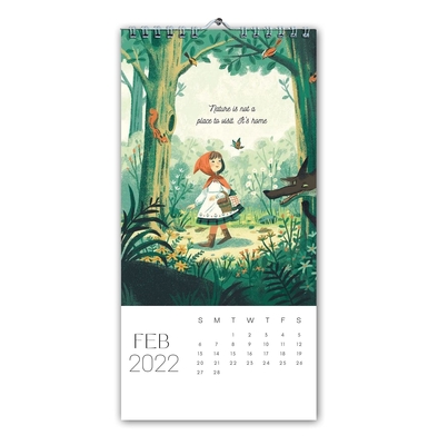 Calendrier de bureau mensuel pour enfants Calendrier de bureau de 12 mois
