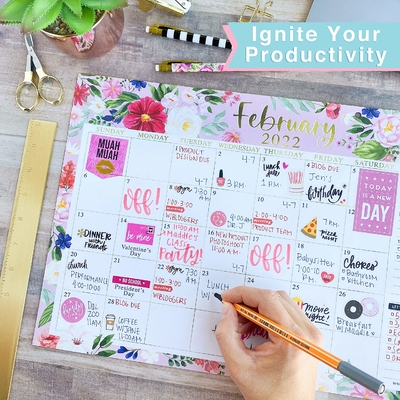 Impression du calendrier de l'avent mensuel