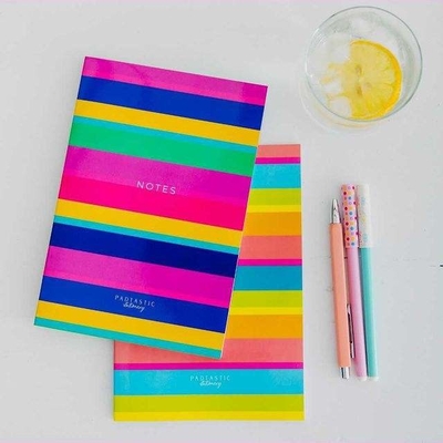 Cahier à spirale personnalisé impression bloc-notes stationnaire Kawaii Kraft