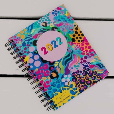 Cahier à spirale personnalisé impression bloc-notes stationnaire Kawaii Kraft