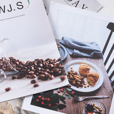 Magazine mat brillant de stratification de catalogue imprimant l'OEM fait sur commande polychrome de livrets