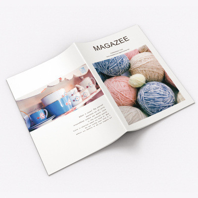 Impression de magazines de catalogue de couleurs Pantone Impression de magazines offset CMJN 4 couleurs