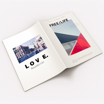 Impression de magazine de catalogue A3 A4 A5 A6 Impression de livre de magazine à couverture souple personnalisée