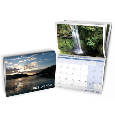 Travaux de bureau 2024 Calendrier de bureau Impression couture sur mesure Liant