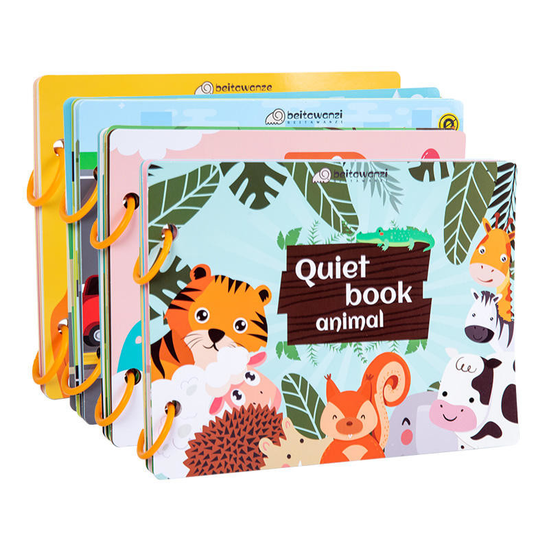 Livre d'activités d'apprentissage préscolaire pour tout-petits pour enfants 6&quot;X6&quot; à 10&quot;X10&quot;